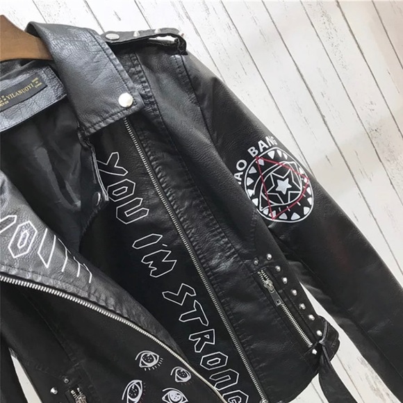 leather jacket - Picture 2 of 4
